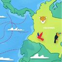 Ilustración de pesca ilegal en Santuario de Yuruparí-Malpelo. (Equipo de ilustradores de Kipu Visual para Mongabay Latam).