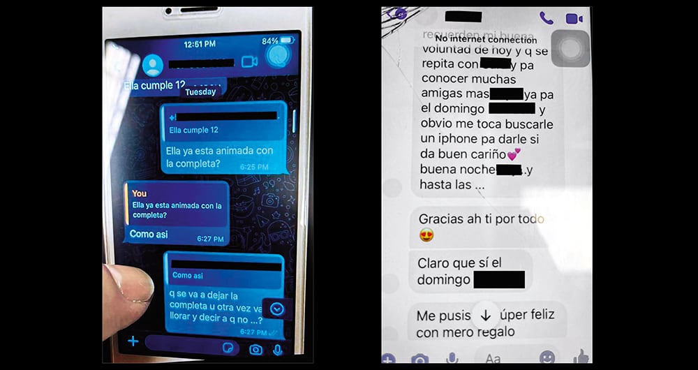 La investigación de las autoridades permitió establecer que existía una cadena criminal dedicada a la demanda de explotación sexual de niños y adolescentes, proxenetismo, estímulo e inducción a la prostitución. 