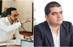 Abelardo De La Espriella y Julián Bedoya