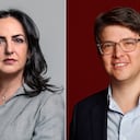 María Fernanda Cabal y Miguel Uribe