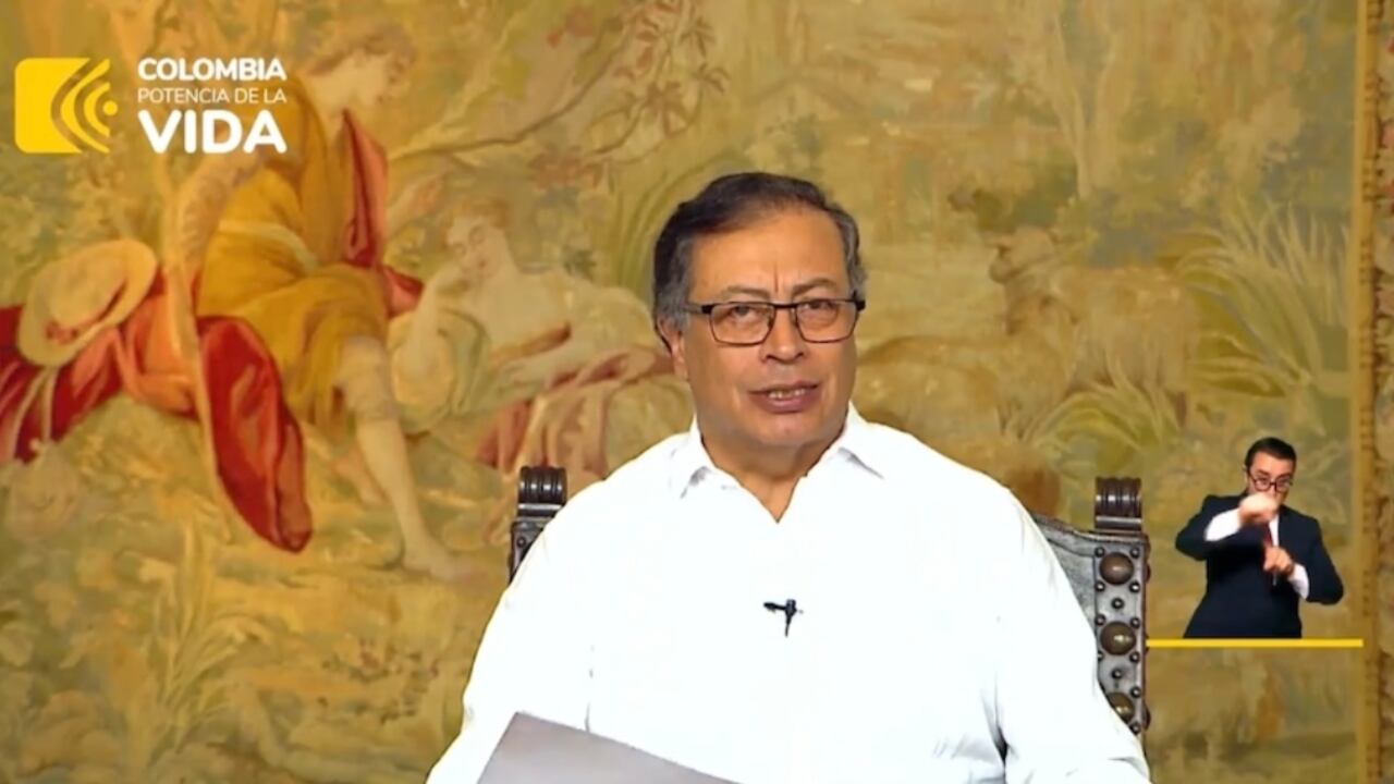Gustavo Petro, presidente de Colombia.
