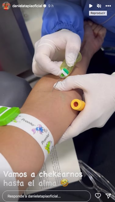 Daniela Tapia aclara rumores de embarazo.