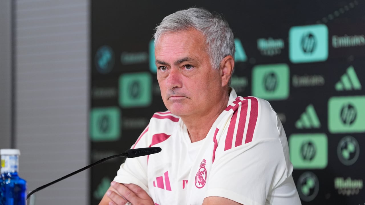 José Mourinho habló en rueda de prensa previo al próximo partido del Real Madrid