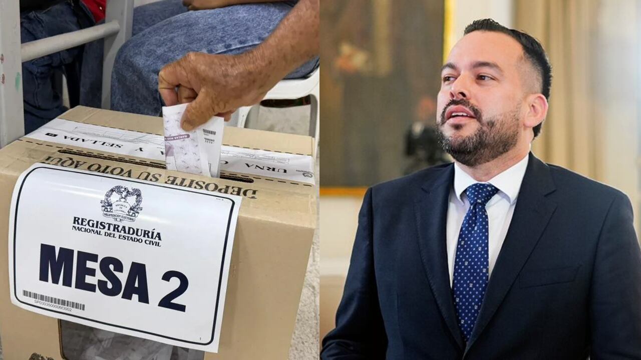 La Registraduría le hace la solicitud al Ministerio de Minas y Energía, a cargo del ministro Edwin Palma Egea.