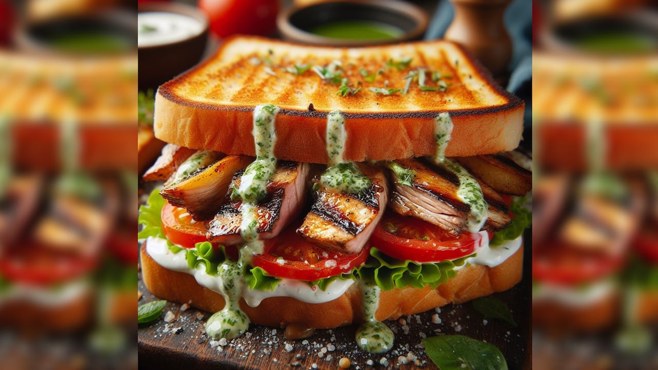 La mayonesa de chimichurri ofrece un sabor especial a los platos que acompaña.