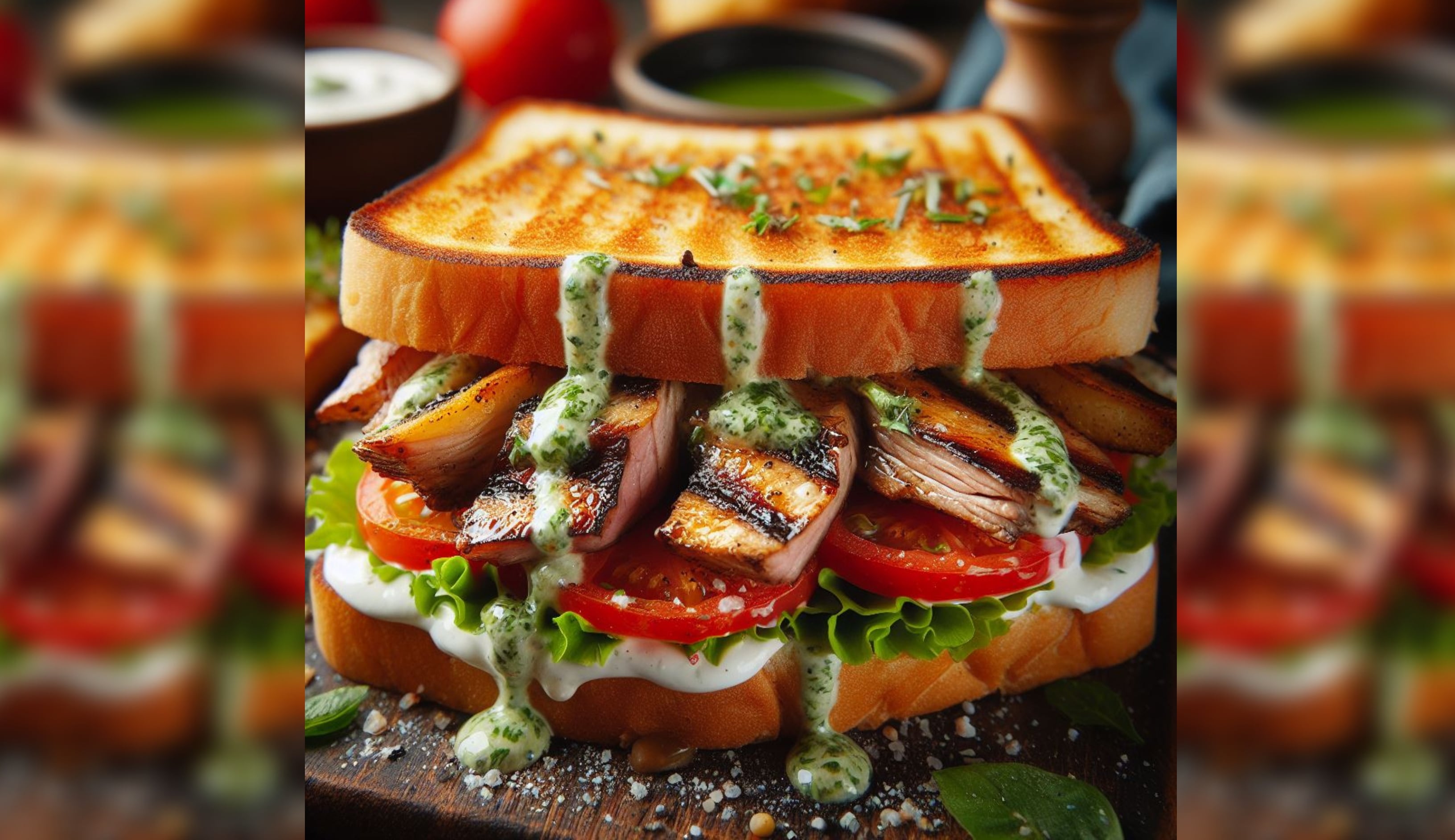La mayonesa de chimichurri ofrece un sabor especial a los platos que acompaña.