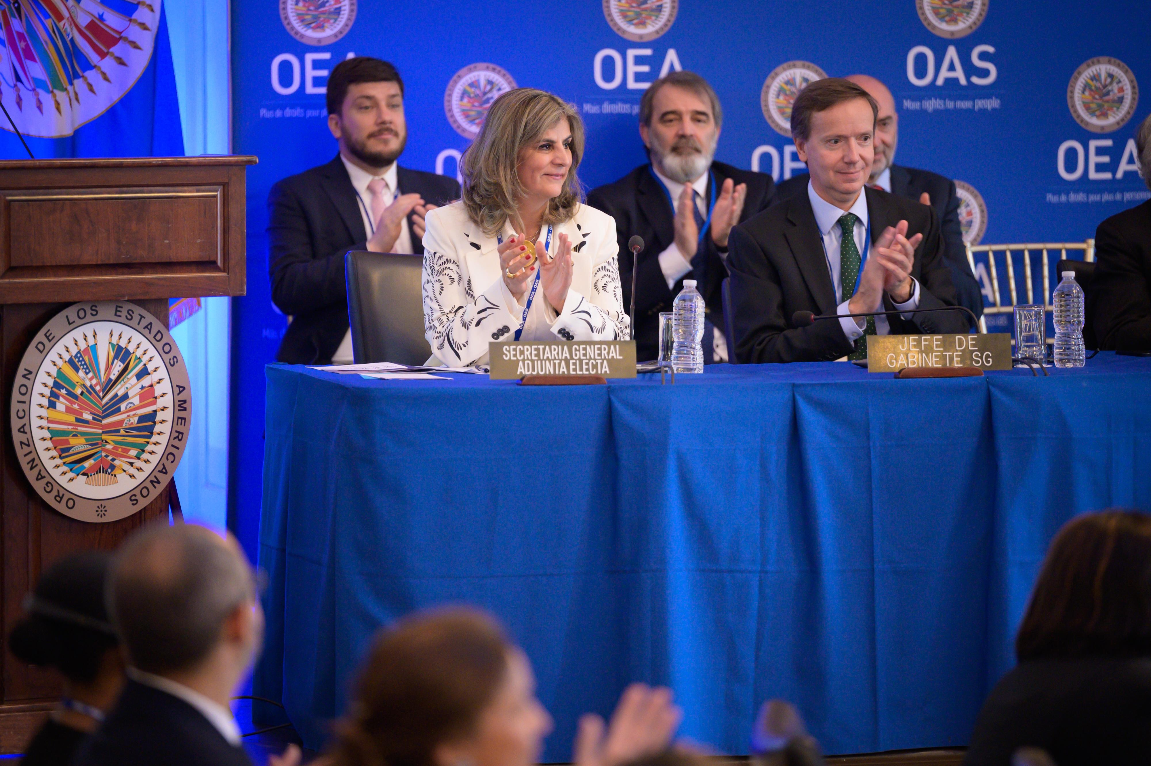 La embajadora Laura Gil fue elegida como secretaria adjunta de la OEA.