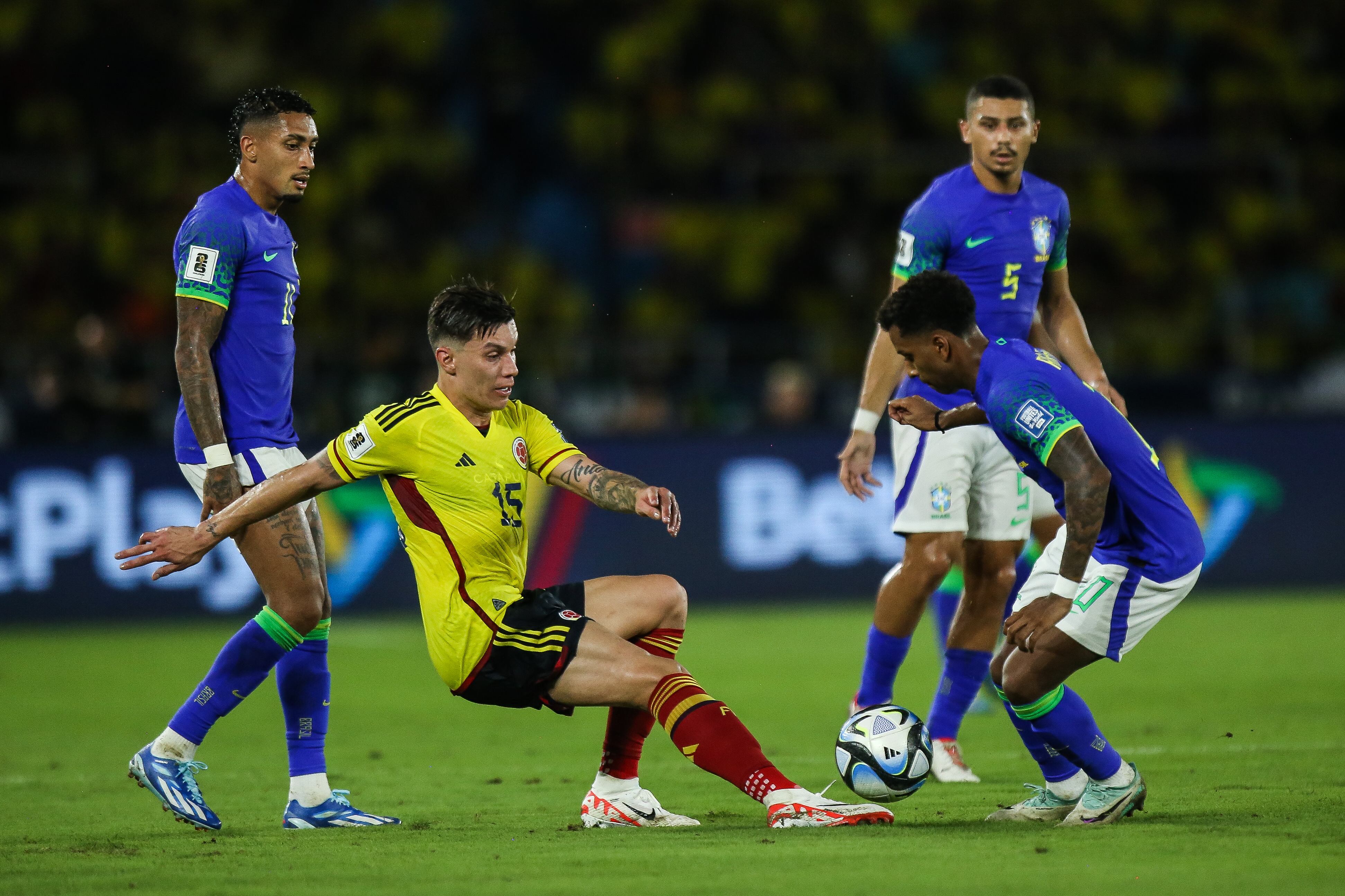 Partido Colombia vs Brasil en Estadio Metropolitano de Barranquilla