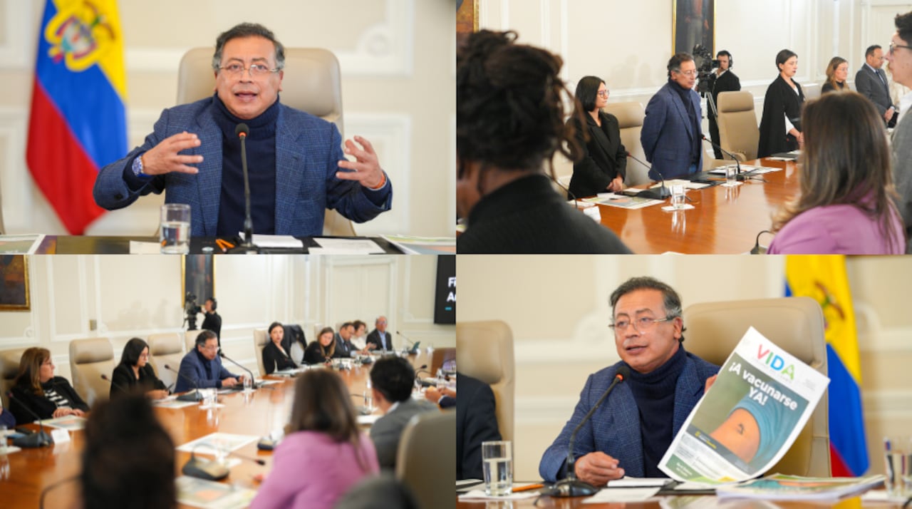 Alocución presidencia y consejo de ministros de Petro este 21 de abril.