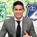 Se reporta supuesto acuerdo verbal de James Rodríguez con Atlético Nacional