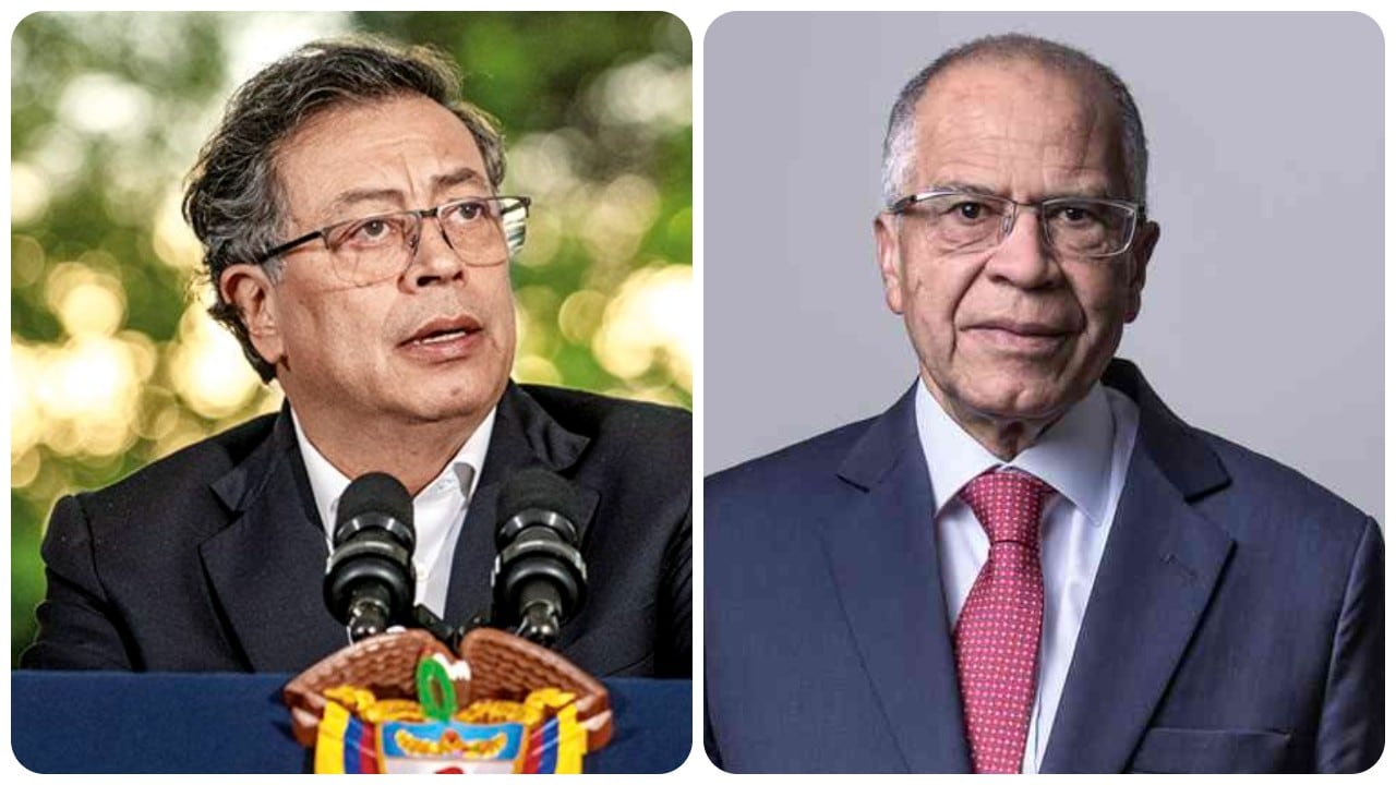 Gustavo Petro y Alfonso Gómez Méndez.