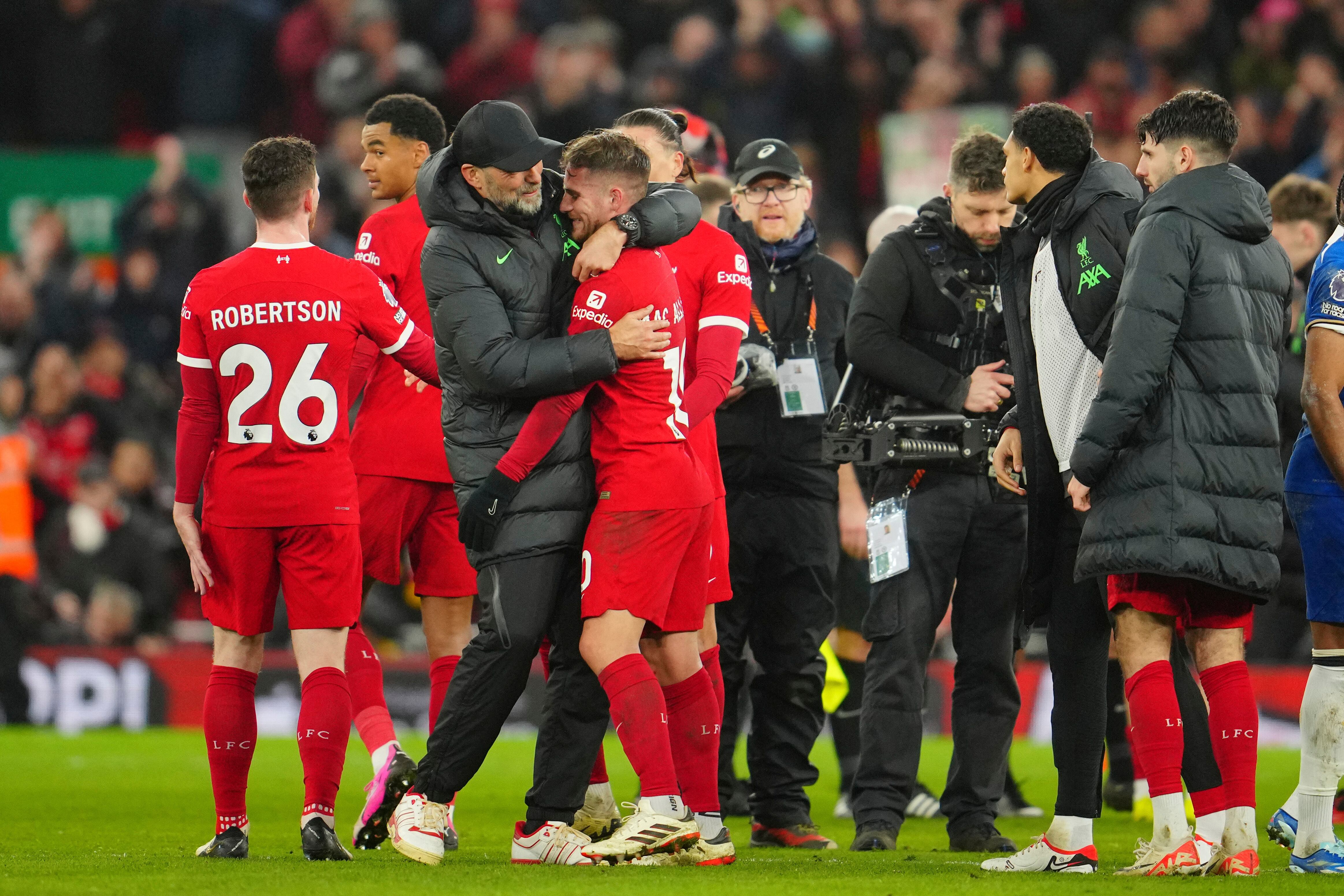 Liverpool vs Chelsea - jornada 22 - Premier League - Luis Díaz