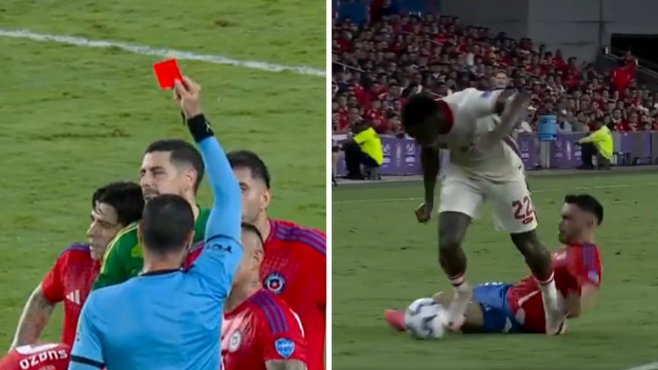 Wilmar Roldán pitó en el juego decisivo de Chile por Copa América