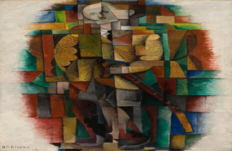 Autor: Diego Rivera Obra: El grande de españa (1914), Colección FEMSA