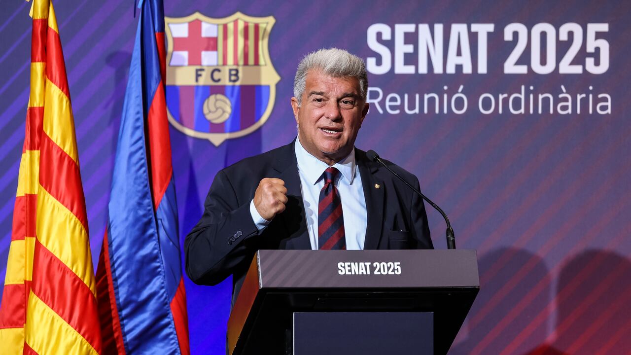 Joan Laporta, presidente del Barcelona
