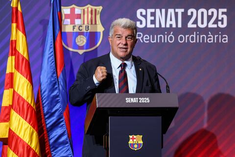 Joan Laporta, presidente del Barcelona