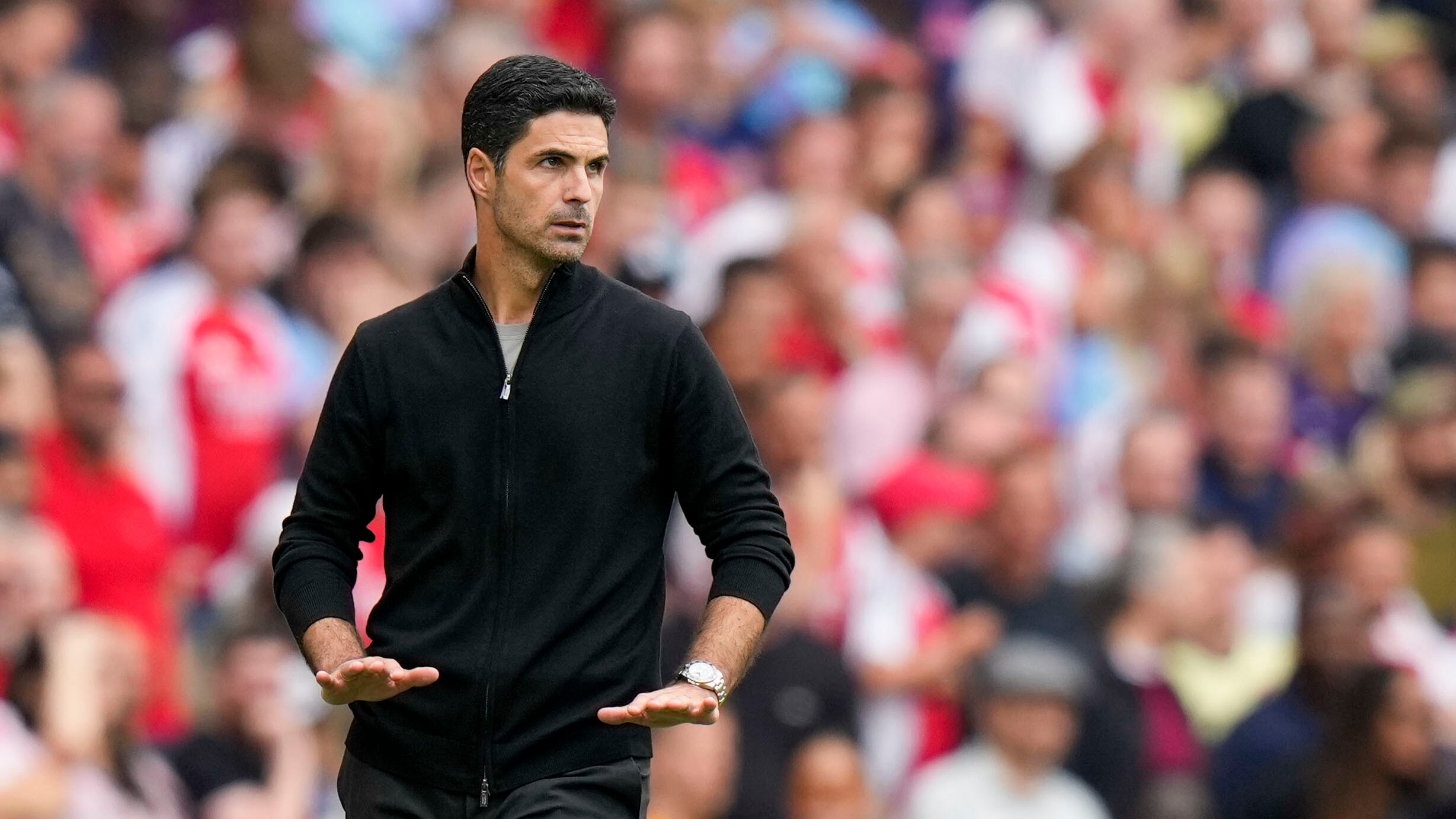 Mikel Arteta, entrenador epañol.