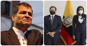 Rafael Correa y fiscal