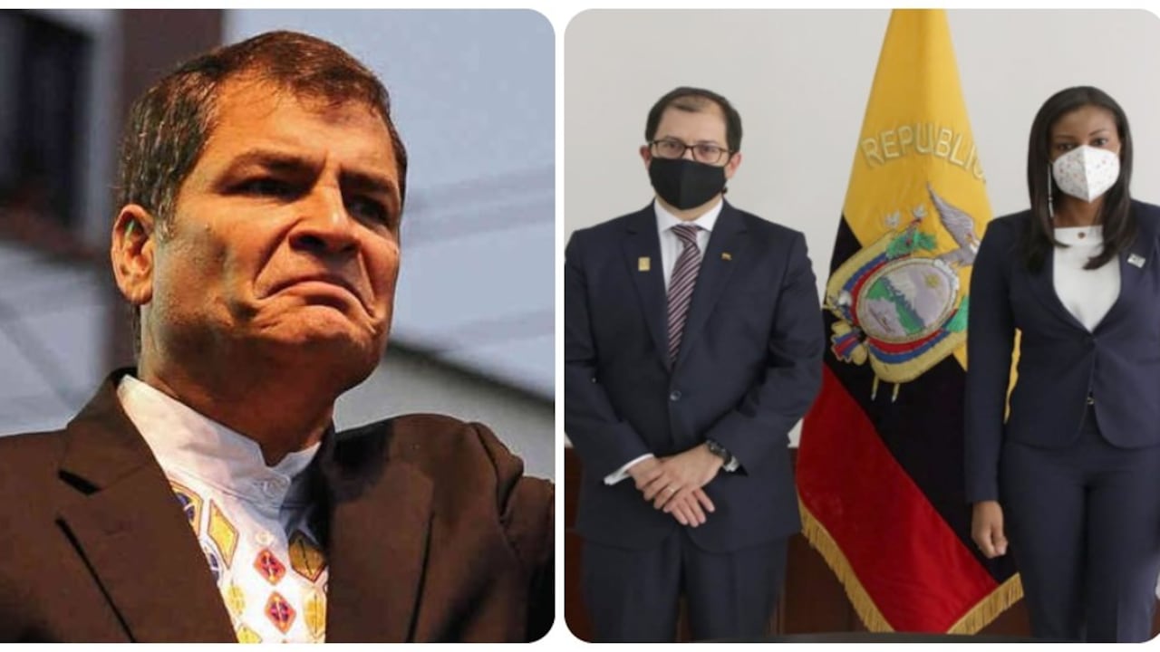 Rafael Correa y fiscal