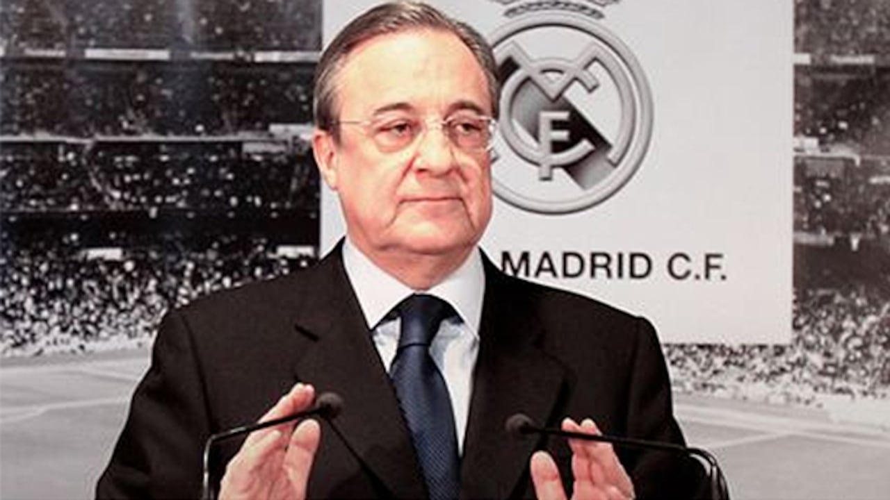 Florentino Pérez, presidente del Real Madrid.
