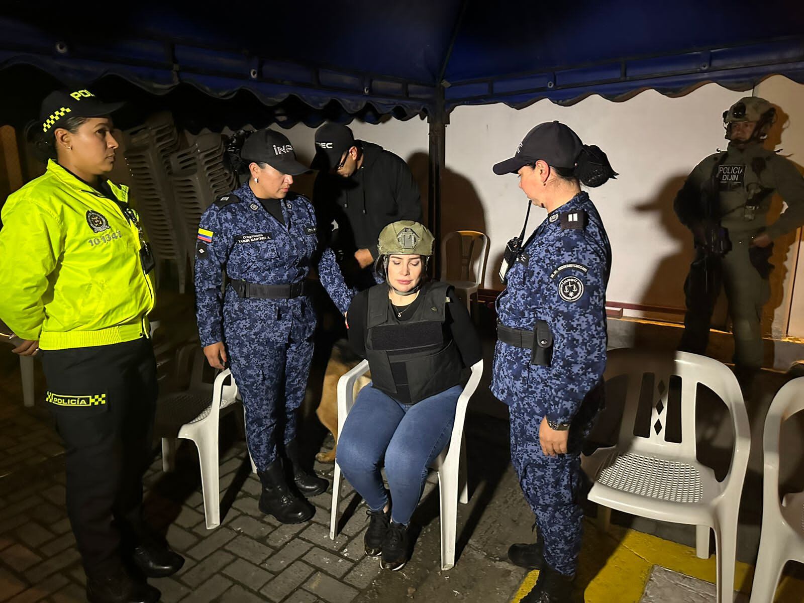 Aida Merlano en El Buen Pastor