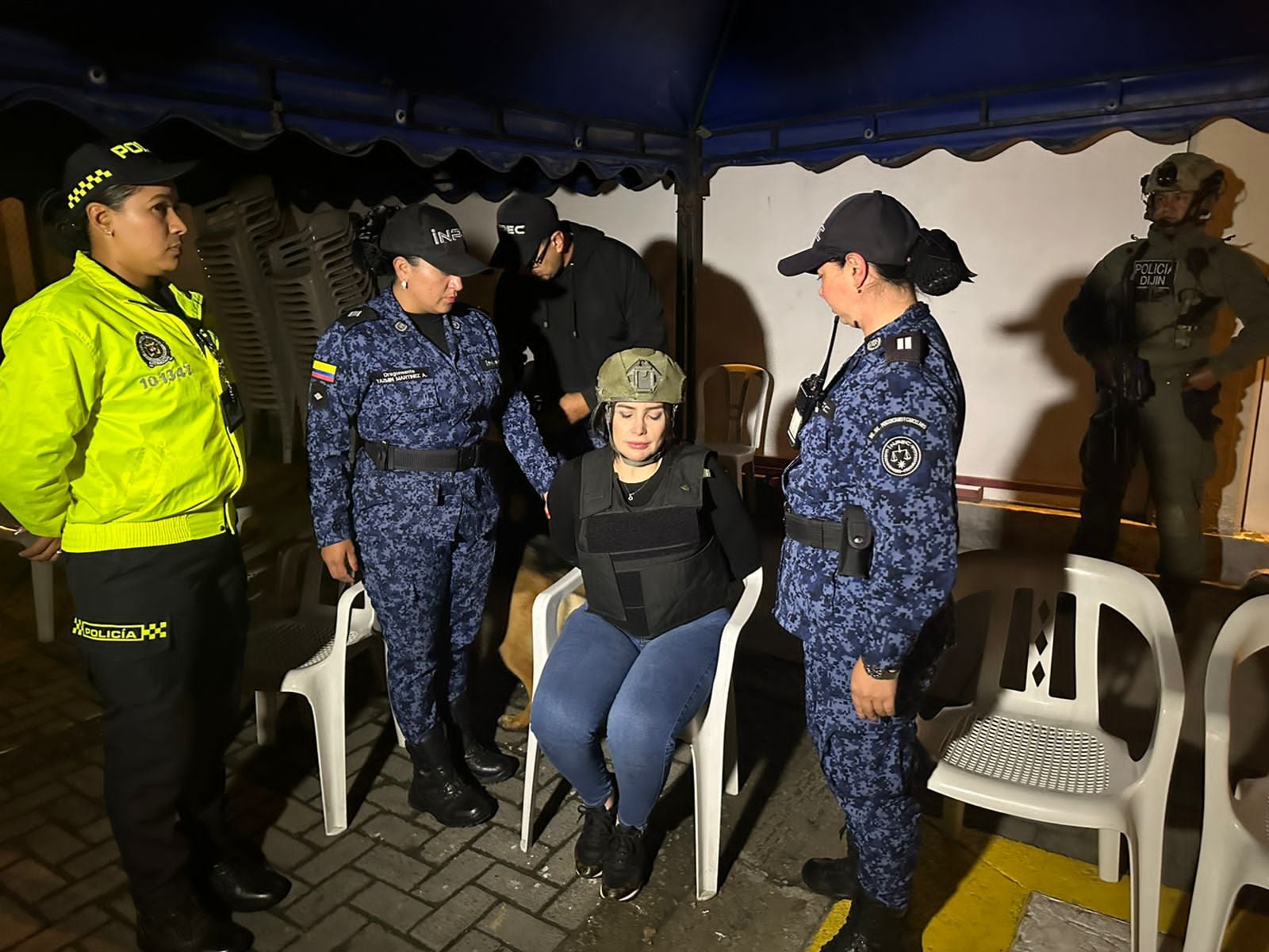 Aida Merlano en El Buen Pastor