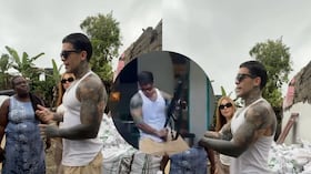 Yeferson Cossio, en el centro de la polémica por video sosteniendo arma de la Policía Nacional.