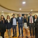 De izquierda a derecha: Paloma Valancia (Centro Democrático); Katherine Juvinao (Alianza Verde); Iván Cepeda (Pacto Histórico); Gustavo Bolívar (Pacto Histórico); Erika Sánchez (Liga Anticorrupción); Hernán Cadavid (Centro Democrático y Marelen Castillo (Liga anticorrupción).