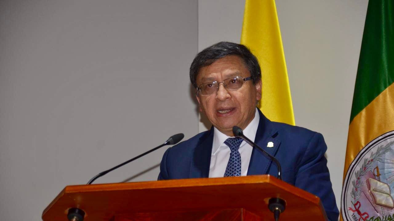 Magistrado Jorge Enrique Ibánez Najar, presidente de la Corte Constitucional.
