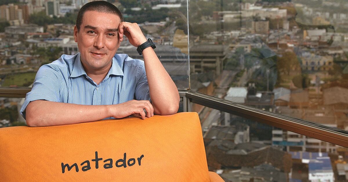 Julio César González, caricaturista conocido como Matador.