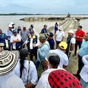 Suspendidas obras en La Mojana