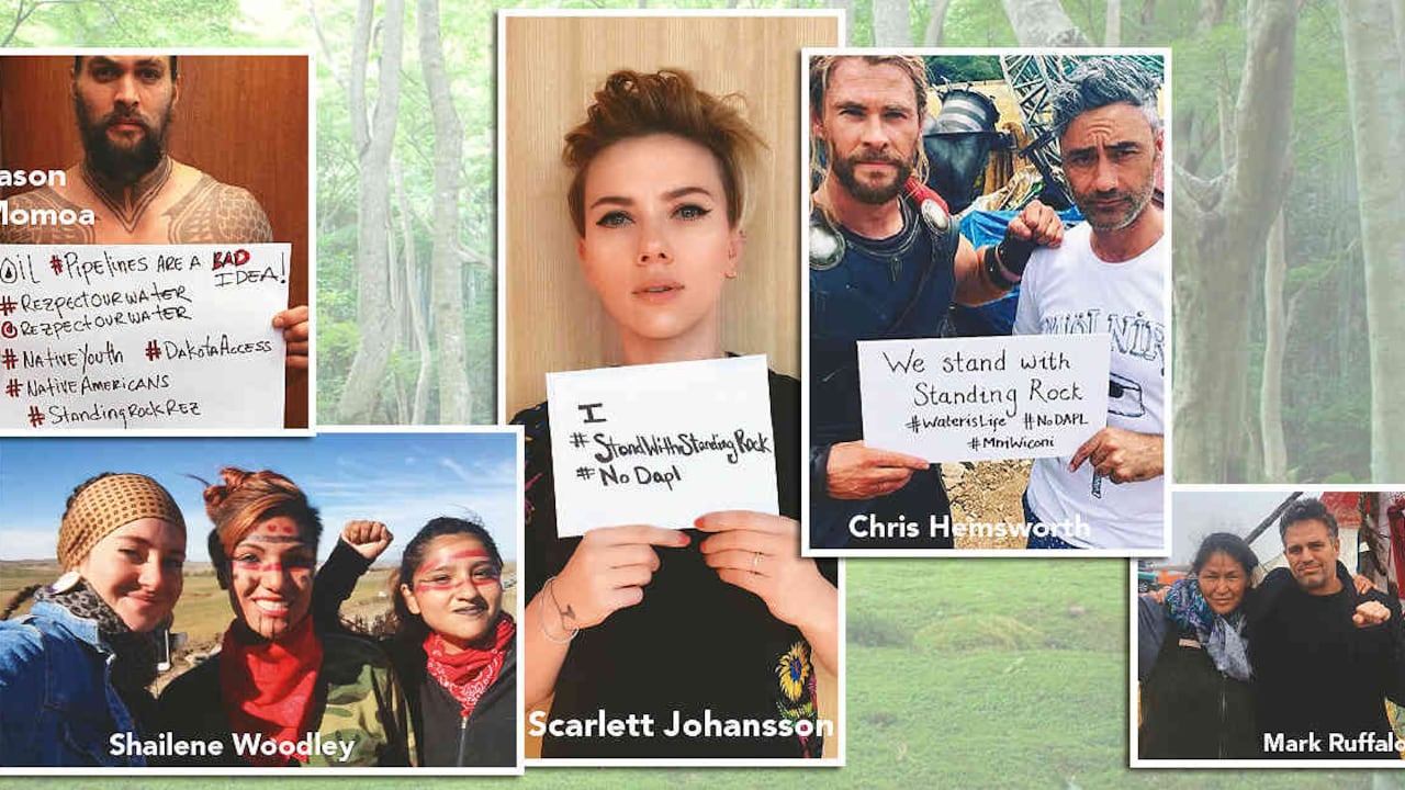 El apoyo de las estrellas fue crucial para que el gobierno estadounidense reversara el trazado del polémico Dakota Access Pipeline a través de la reserva indígena de Standing Rock.