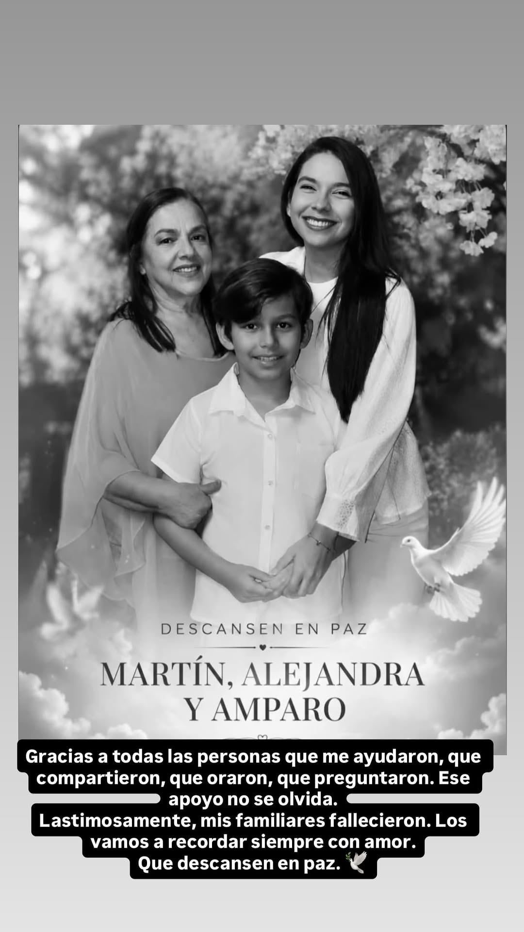 hallan sin vida a familiares de Javier Fernández