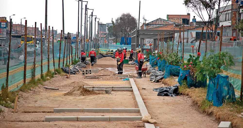 Las obras no están cumpliendo los tiempos estimados.