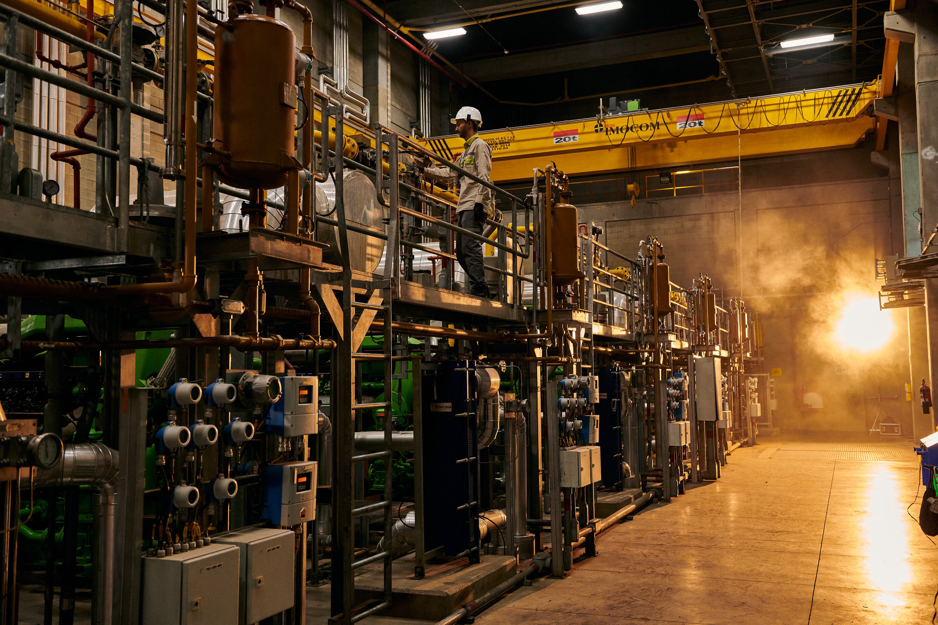 EPM desarrolla un piloto para la producción de hidrógeno verde en su Planta de Tratamiento Aguas Claras.