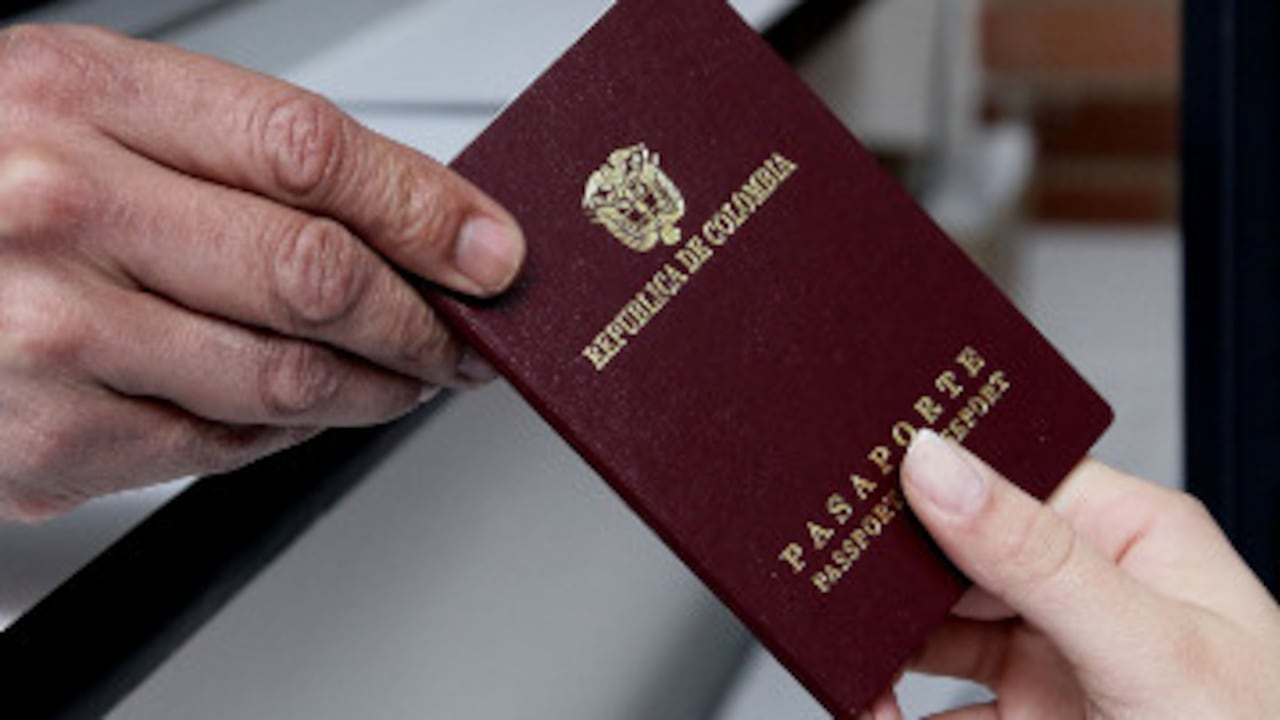 Pasaporte colombiano