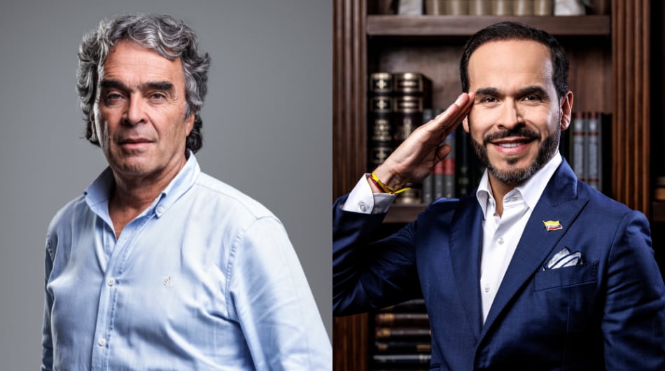 Sergio Fajardo y Abelardo de la Espriella.