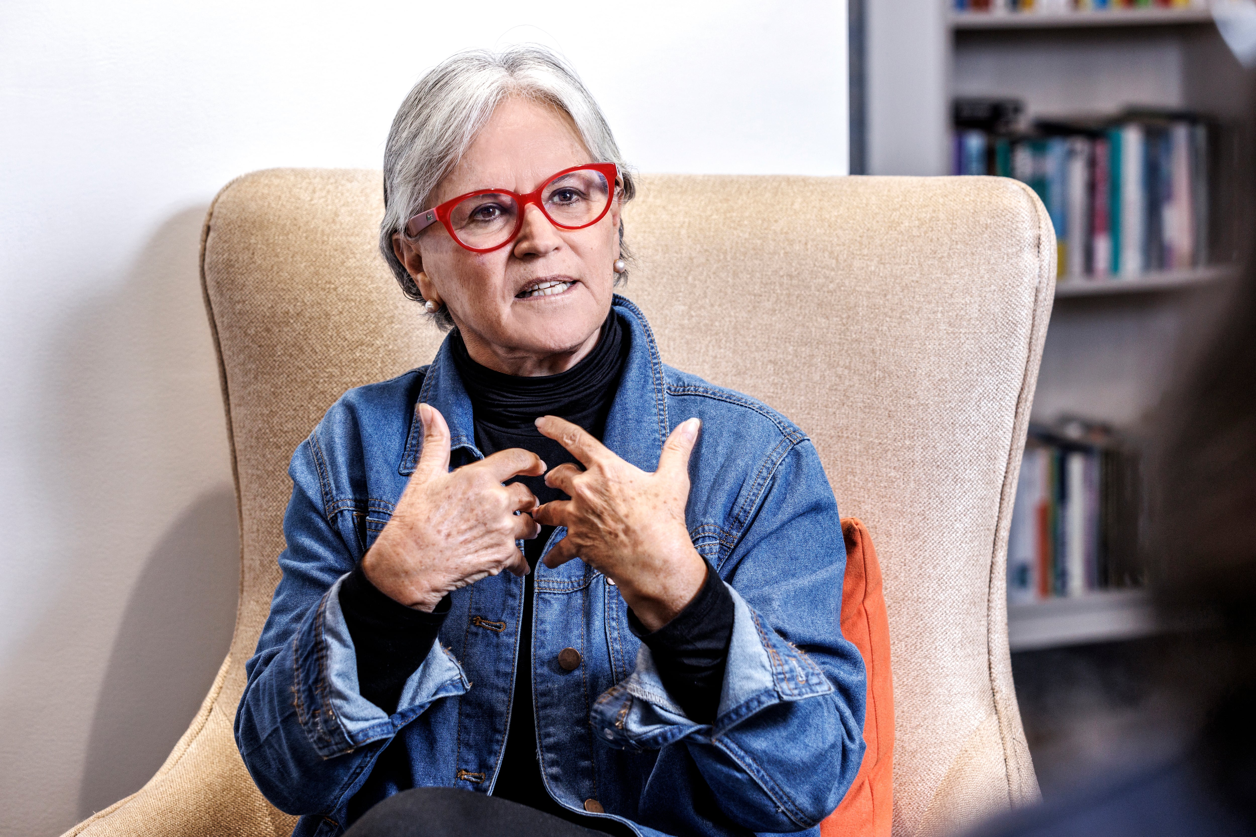 María Elvira Samper. Menopáusicas ¡y qué!
Bogotá Abril 16 de 2026.
Foto: Juan Carlos Sierra-Revista Semana.