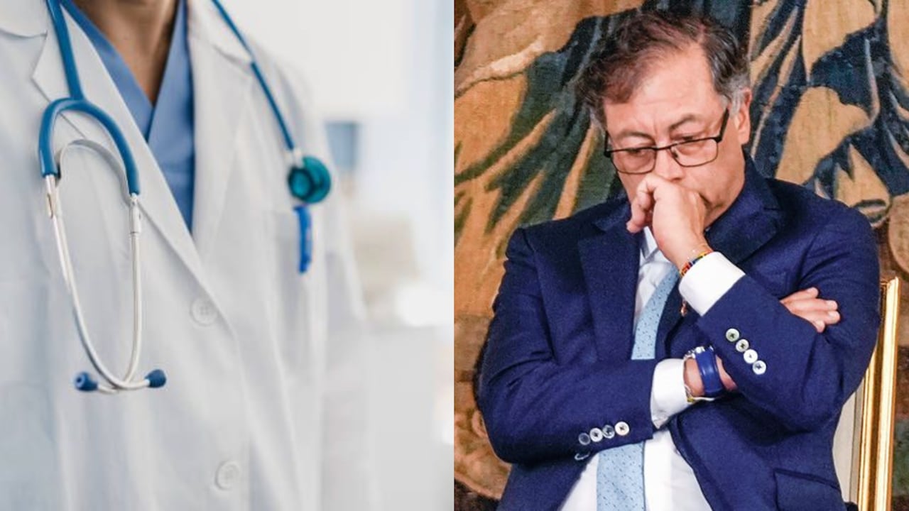 La 'Marcha silenciosa de batas blancas' busca manifestar el desacuerdo de los profesionales de la salud con el manejo del gobierno Petro al sistema.