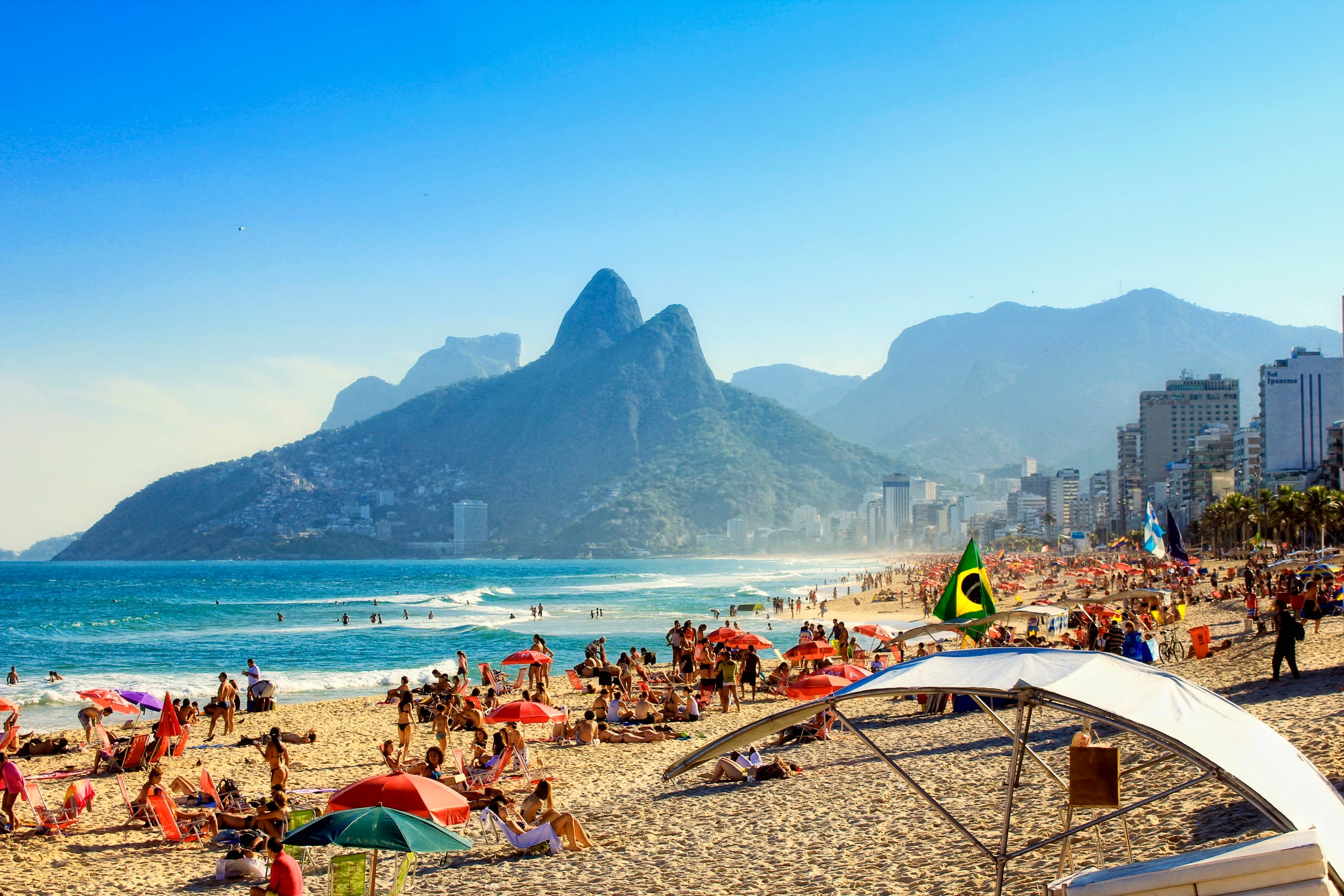 Ipanema en Brasil entró en el raking de las mejores playas de 2026, según TripAdvisor.
