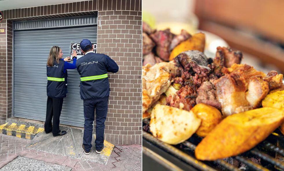 Cierre de Doña Segunda por la DIAN