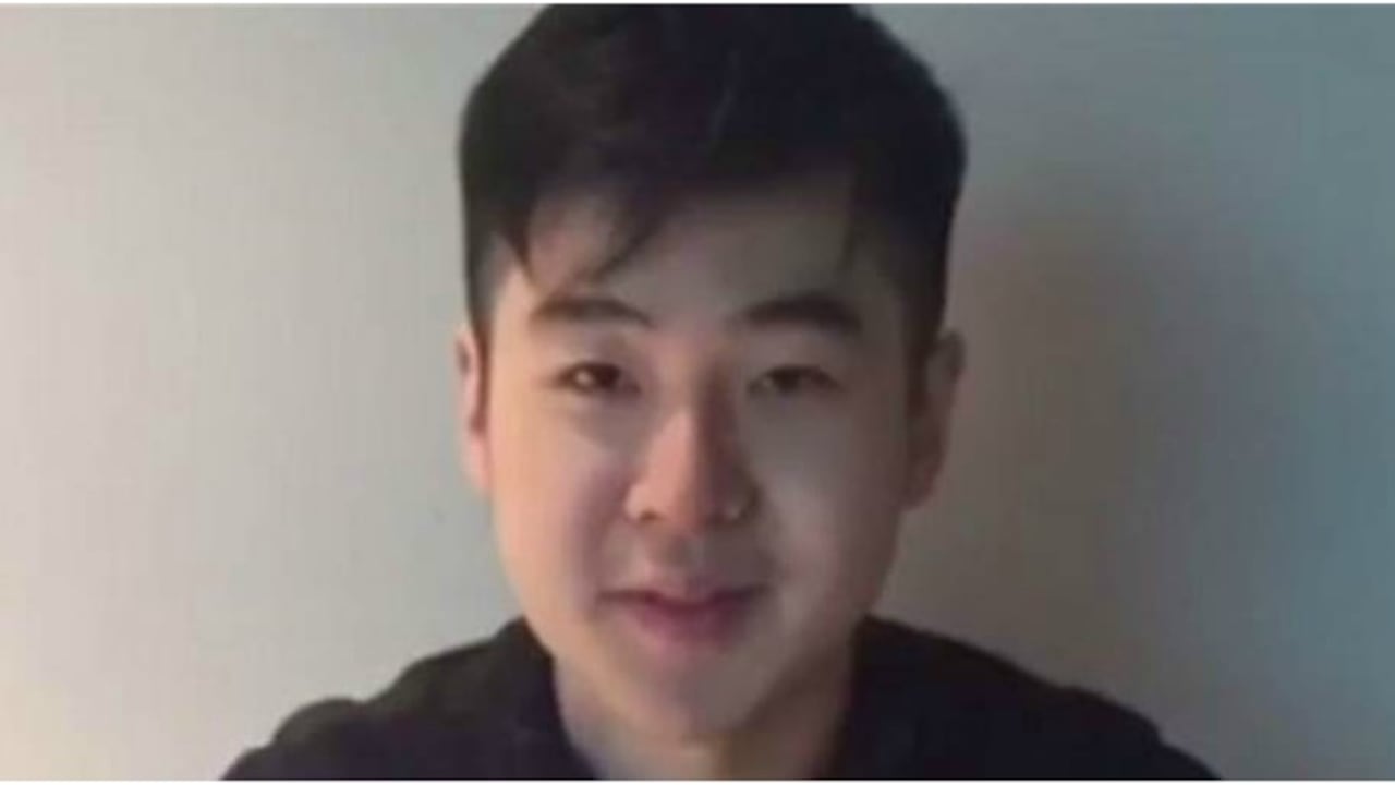 Kim Han Sol en un video que publicó desde la clandestinidad