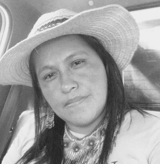 Sandra Liliana Peña, gobernadora de resguardo indígena.