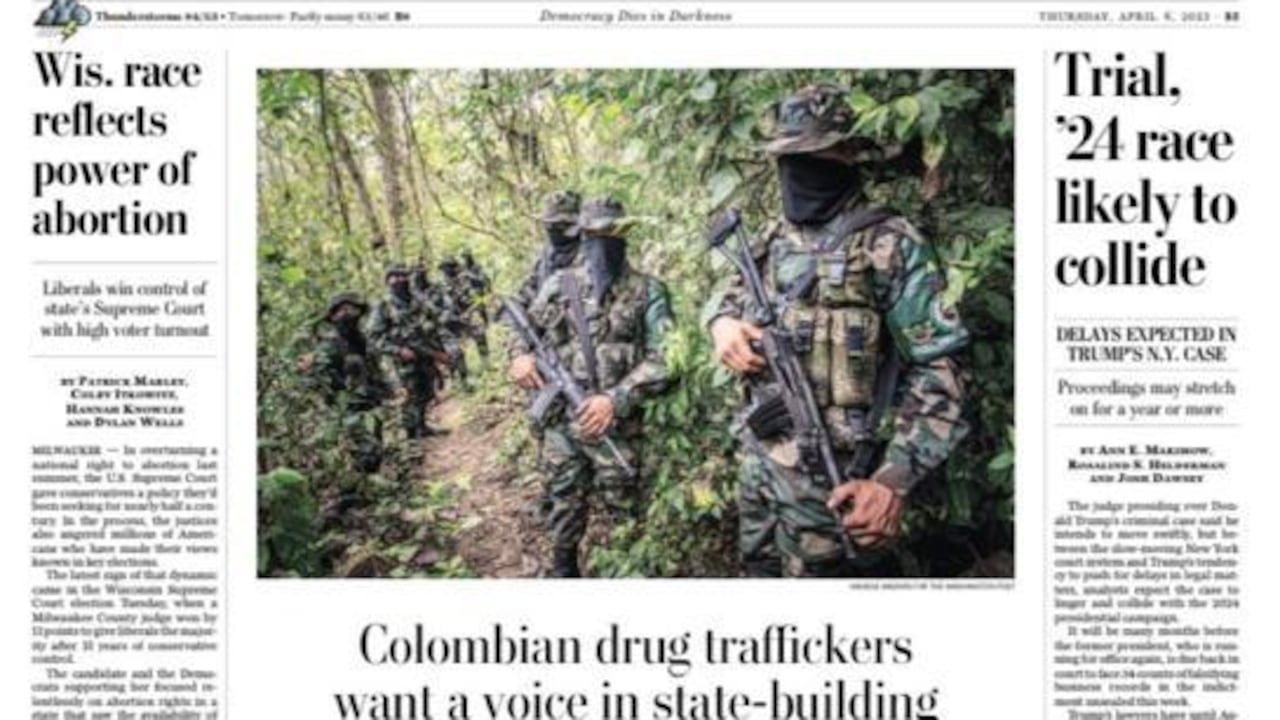 Portada del Washington Post.