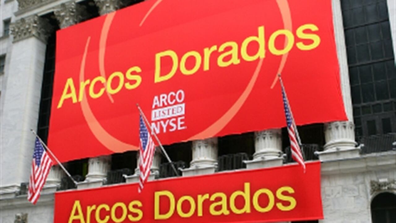 Arcos Dorados, propietaria de las franquicias de McDonald's en Latinoamérica, se estrenó hoy en la Bolsa de Nueva York