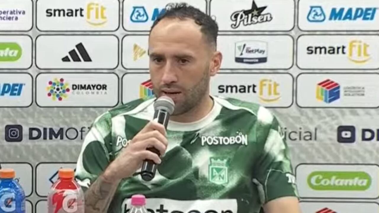 David Ospina dio la cara en rueda de prensa, luego del clásico paisa