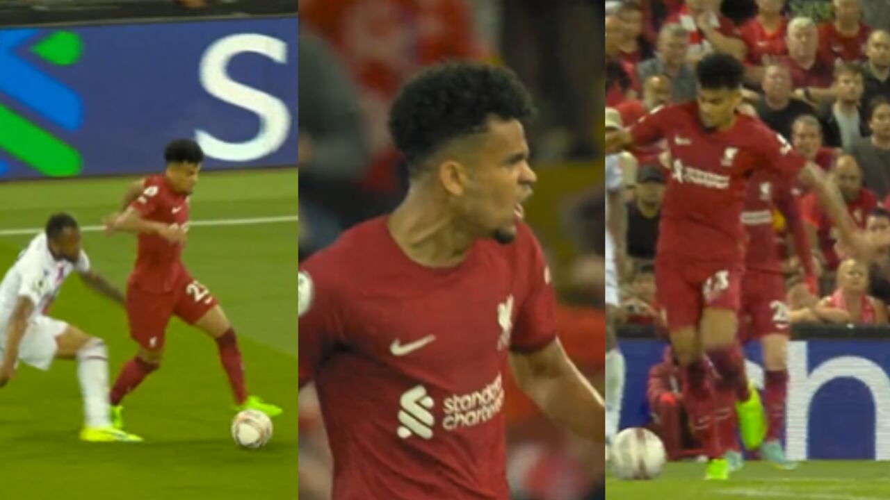 Luis Díaz, Liverpool. Foto: Captura de pantalla video Liverpool FC (@LFC).