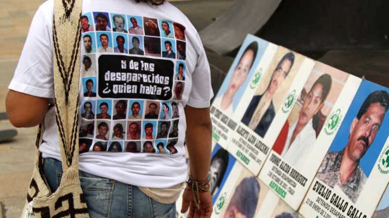 En video: Farc entrega informe sobre desaparecidos en Colombia