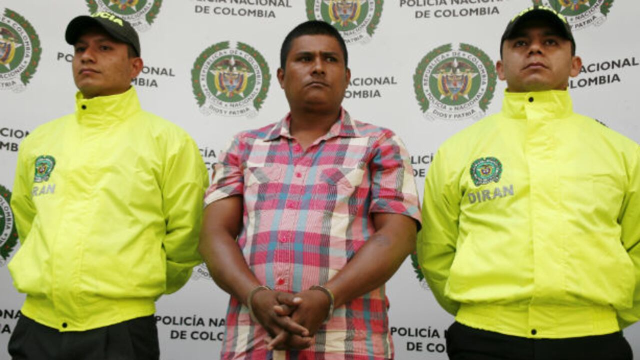 Luis Fernando Úsuga Arango presunto jefe militar de los 'Urabeños'.