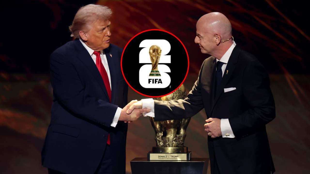 Donald Trump y Gianni Infantino.